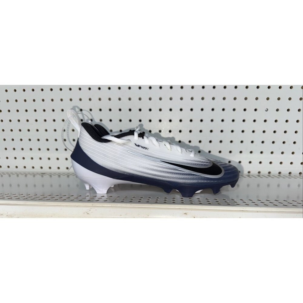 Nike Vapor Speed 3 Mens Football Cleats Size 9 White Navy Blue Black HM8849-103